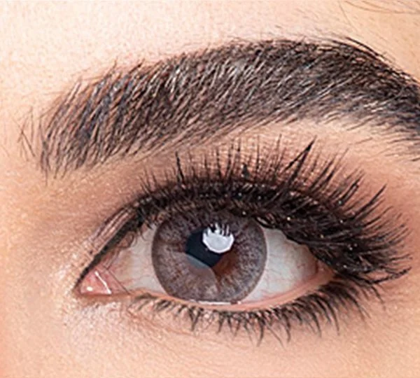 لنز رنگی روزانه گلامور Glamour_Gray5