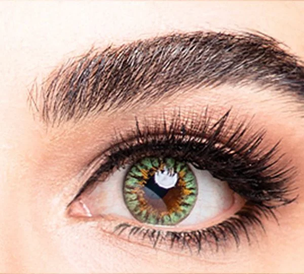 لنز رنگی روزانه گلامور Glamour_Green5