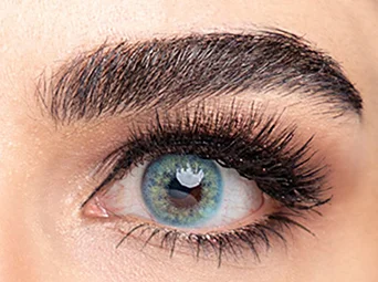 لنز رنگی روزانه گلامور Glamour_blue2