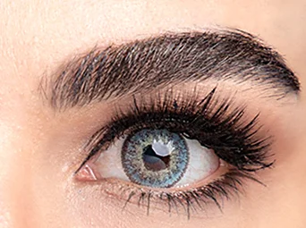 لنز رنگی روزانه گلامور Glamour_blue3