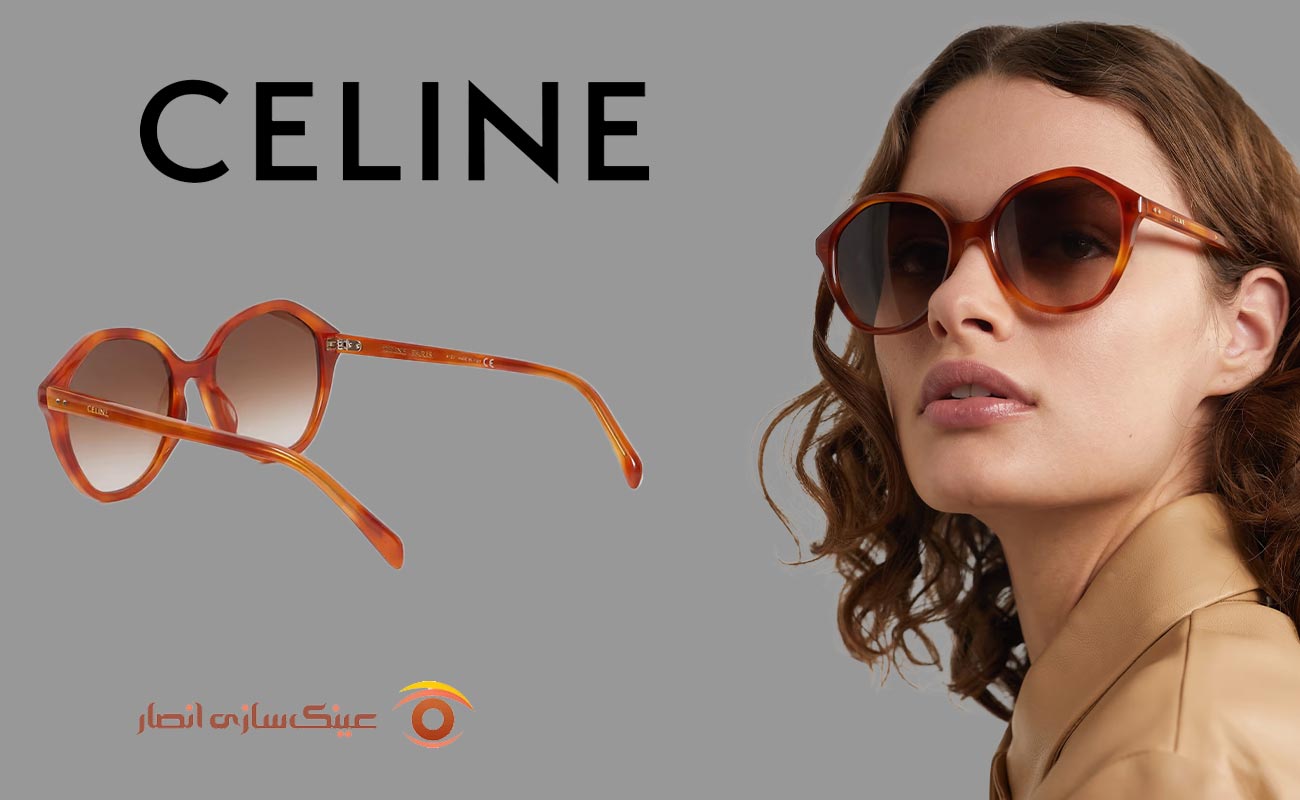 عینک آفتابی سایز بزرگ استات برند CELINE
