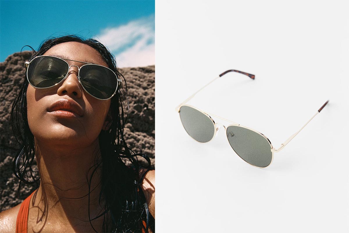 عینک آفتابی خلبانی دخترانه زارا Zara