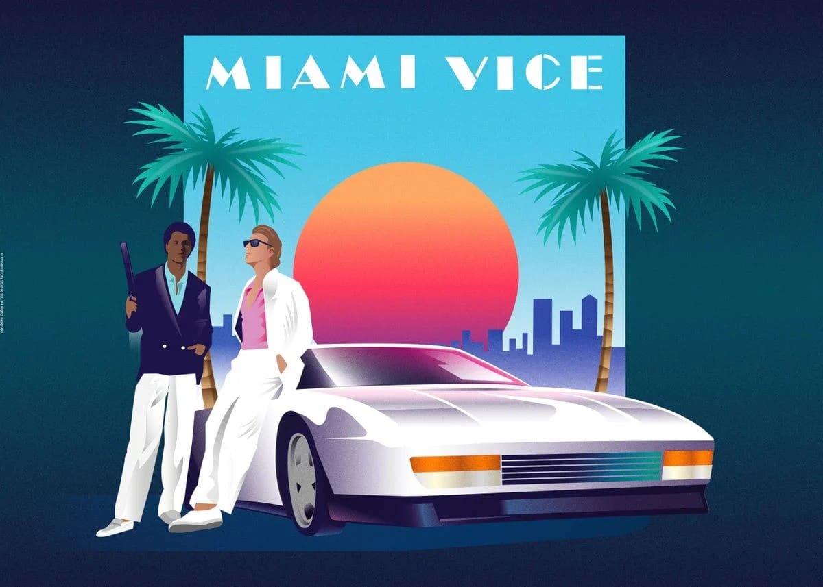 عینک آفتابی سریال miami vice