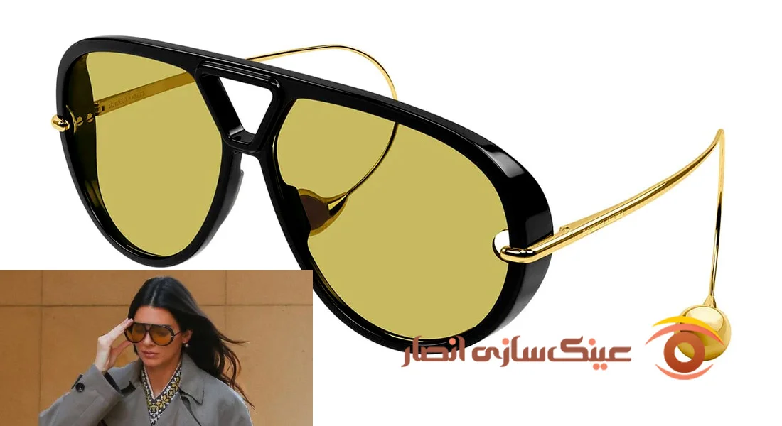 عینک آفتابی قطره‌ایBottega Veneta BV1273S